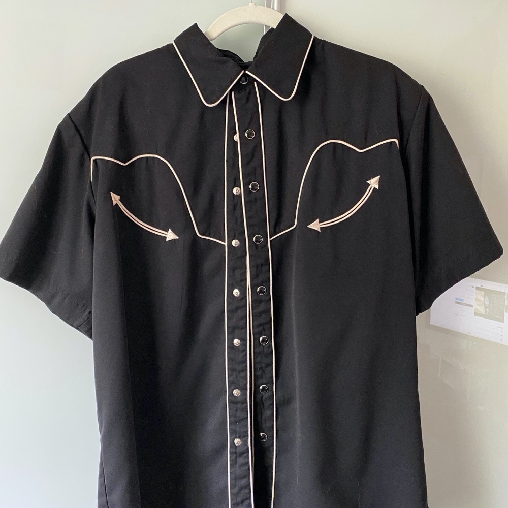 Scully Button Down Western Shirt (Short Sleeve)